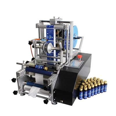 China Hot Selling Electric Multifunctional Semi Automatic Table Top Version Labeling Machine Hotel Product Flat Labeling Machine Table Top for sale