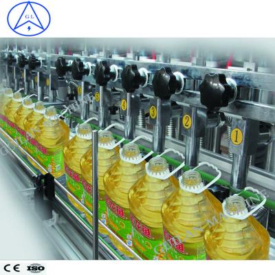 China Automatic Vital Food Liquid Cooking Edible Oil Filling Line Machine for sale