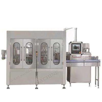 China Alkaline Pure Mineral Foaming Food Filling And Capping Machine Water Bottling Plant All-in-One Production Line for sale