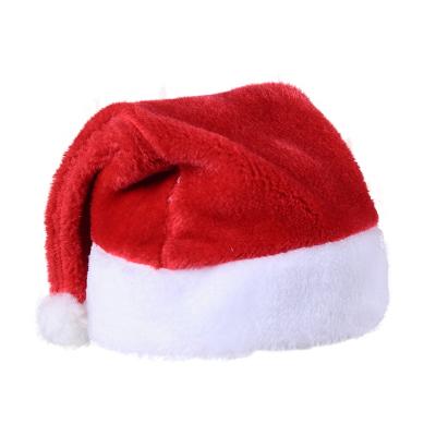 China Fashional Christmas Supplies Merry Christmas Decorated Plush Santa Claus Hat Christmas Hats Knitting for sale