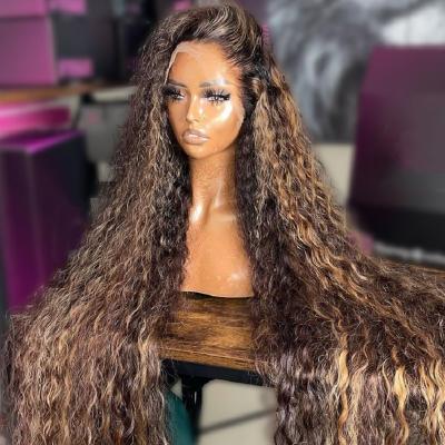 China Body Wave Wholesale 100% Raw Virgin Hd Lace Frontal Wigs Vendors Raw Indian Curly Hair lace front Wigs for black women for sale