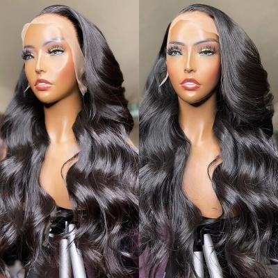 China Body Wave 30 40 inches swiss transparent hd lace frontal wigs raw vietnamese hair wigs human hair lace front wigs for black women for sale