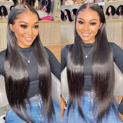 China Body Wave 30 40 inches swiss hd transparent lace frontal wigs human hair wigs human hair lace front wigs for black women for sale