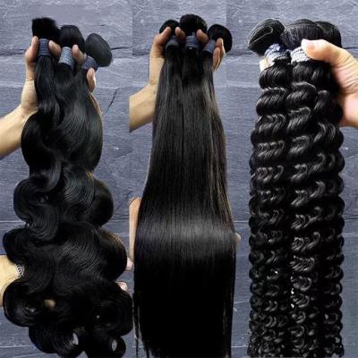 China Kinky Curl Wholesale cuticle aligned vigin raw hair bundles 30 40 inches bone straight curly human hair bundles for making wigs for sale