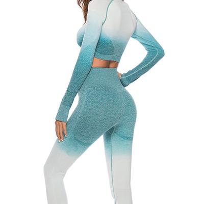 China Fashion yoga suit sport wear yoga sets fitness women for sale