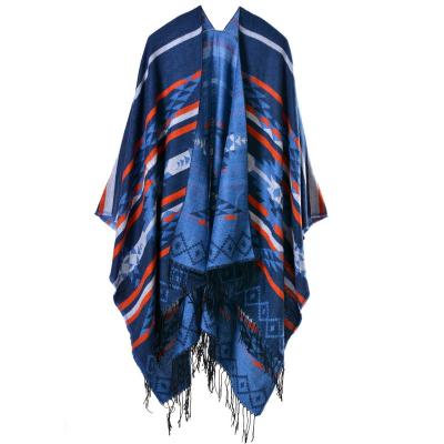 China Wholesale Poncho Woman Woven Ladies Ponchos For Women Cape for sale