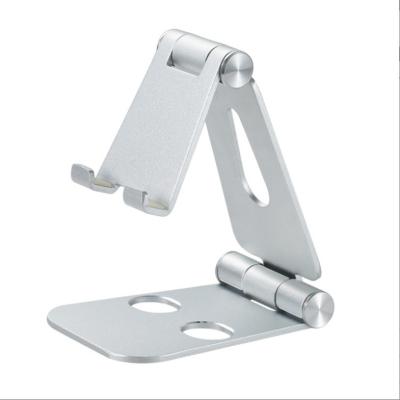 China Adjustable Metal Folding Aluminum Alloy Phone Holder Stand Bracket For iPad iPhone for sale