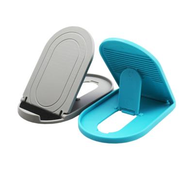 China Adjustable Folding Foldable Tabletop Mobile Phone Plastic Holder for sale