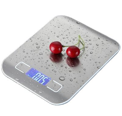 China Weight Measuring Amazon Hot High Accuracy Smart Stainless Steel Kitchen Digital Scale for sale