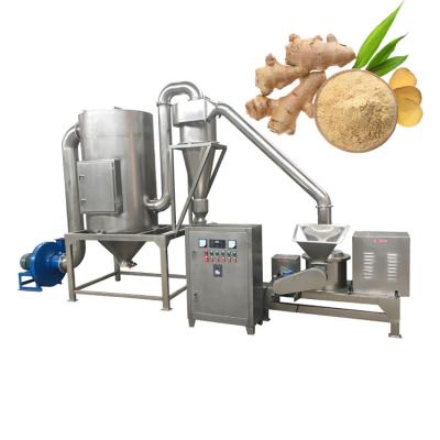 China High Efficiency Easy Operation Ginger Powder Grinder Mill Pulverizer Ginger Powder Grinding Making Machine for sale