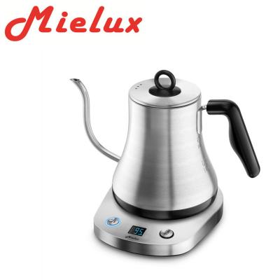 China Temperature Controlable Base 360 ​​Degree Rotating Goose Neck Kettle Coffee Electric Kettle Setting Kettles for sale