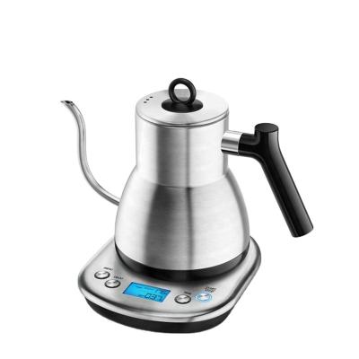 China 360-Degree Low Rotation Mode Pour-over Drip Coffee Pot With 360-Degree Low Rotation Quick Tea Tea Kettle 110V With Temperature Control for sale