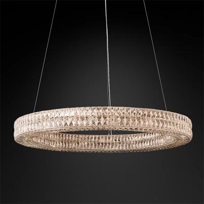 China K9 Crystal Round Chandelier Modern Branch Modern Handmade Chandelier Ceiling Decorative Lamp for sale