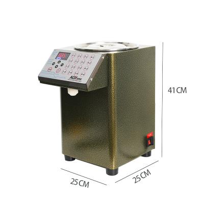 China Commercial Supplying Cheap Bubble Tea Fructose Machine 304 Quantitative Sugar Fructose Dispenser Stainless Steel Tankl for sale