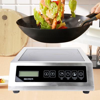 China Hotel 3500W Commercial Induction Cooker Kitchen Stainless Steel Suitable Induction Cooker for sale