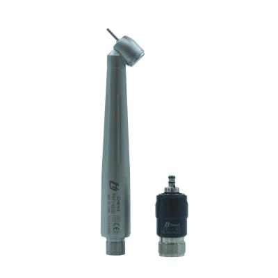 China X450 Jet X450 Triple Metal High Speed ​​Push Button Dental Handpiece 45 Degree Quick Type Handpiece 2/4 Hole Dental Handpiece for sale