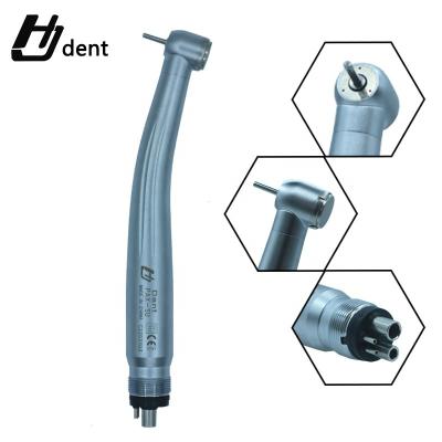 China Metal Water Jet Handpiece High Speed ​​Dental Handpiece 2/4 Push Button Three Holes Ceramic Bearings Dental Handpiece for sale