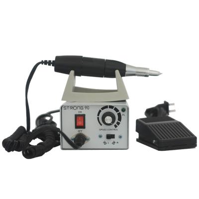 China Dental Lab Working Strong SET 102LSET Dental Polishing Machine 90 Handle With 90 Control Box 2.35MM Desktop 3.5K RPM Polishing Machine for sale