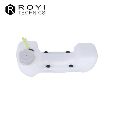 China ROYI Brush Cutter Parts Sweep Cutter Engine Spare Parts 43CC 45CC Grass Cutter Spare Parts Fuel Tank Housing Assy for sale