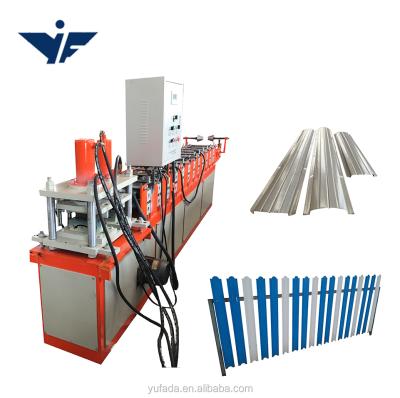 China Building Material Shops YUFA 2022 Post Making Runway Gratings Former Highway Barrier Roll Forming Machine for sale