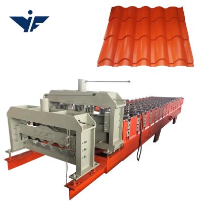 China Building Material Stores South America Bolivia 800 Glazed Roll Forming Machine Roof Sheet Machine for sale