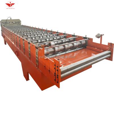 China Building Material Stores Roll Forming Machine For West Asia Using Roofing Tile Forming Machine for sale