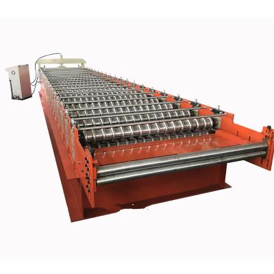 China Building Material Stores YUFA 2021 Sheets Roofing Machine Tile Making Machine Corrugated Tile Roll Forming Machine for sale