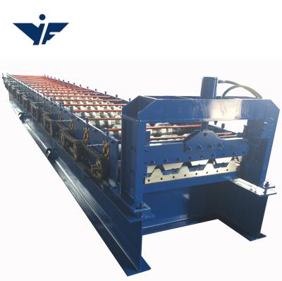 China Waterproof High Quality Automatic Steel Sheet Floor Deck Forming Machine for sale