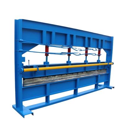 China Building Material Shops Standing Seam Covering Bending Machine Stand Seam Roof Panel Bending Machine Stainless Steel Sheet Bending Machine for sale