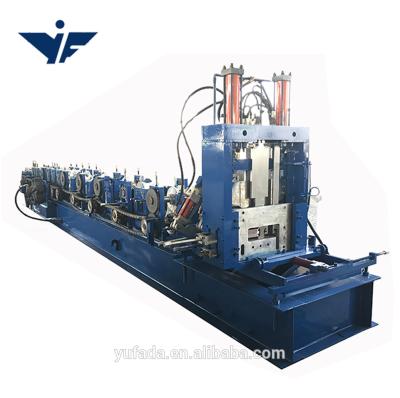 China Building material stores factory hot sale c z purlin roll forming making machine /c machine-machine steel profile from china with cheap price for sale