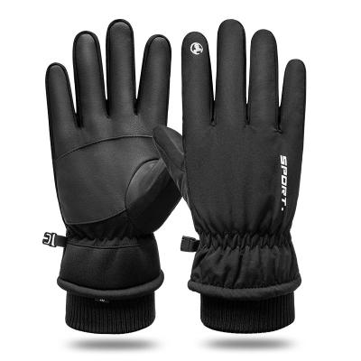 China Ski Glovs Wholesale Custom Ski Glove Heating Winter Gloves Waterproof Yarn Ski 5 Finger Passionate Gloves Low MOQ for sale