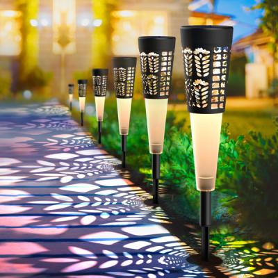 China ROAD Solar Lights Outdoor Garden Up to 20Hours Super Bright Solar Pathway Solar Powered Automobile On/Off 6 Pack Landscape S for sale