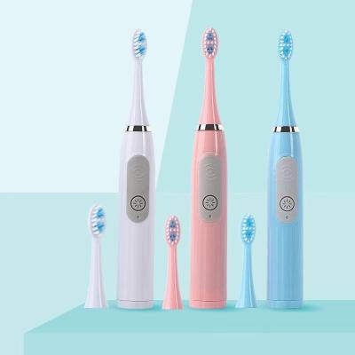 China OEM Portable Battery Operated Mini Electric Soft Whitening Toothbrushes for sale