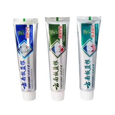 China 100g banlangen chinese medicine hot sale toothpaste whitening for fresh breath for sale