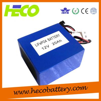 China vida de ciclo larga del módulo de batería de litio de 12V 20AH respetuosa del medio ambiente en venta