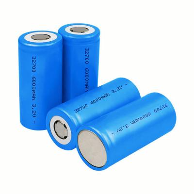 China 32700 Zelle 6000mah LiFePO4 an Rate UN38.3 der Entladungs-3C CER IEC62619 zu verkaufen