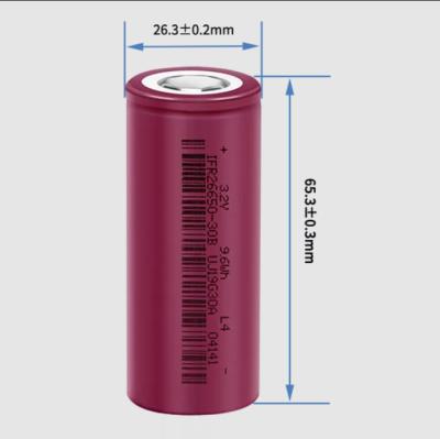 China El poder 10C de la altura descarga la célula de batería de la tarifa LiFePO4 26650 3.2V 3000mah en venta