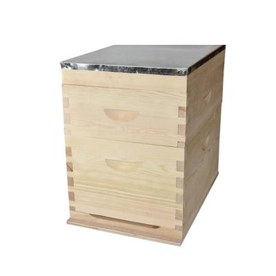 China Factory Supply 10 Frame Honey Bee Beehive Box Australian Beehives For Sale for sale