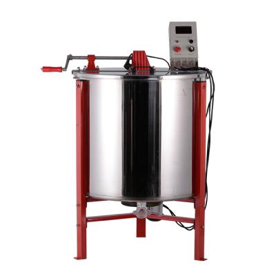 China Honey Processing Machine 6 Frame Manual/Electric Honey Extractor for sale