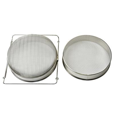 China 304SS Honey Strainer Double Filter With 201SS Holder for sale