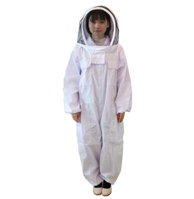 China Cotton Full Body Beekeeping Suit Protective Bee Keeping Suit Beekeeping Suit with Veil Hood for sale