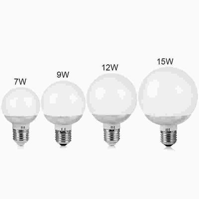 China Energy Saving LED Light Bulb E27 7W 9W 12W 15W LED Bathroom Lights 85-265V SMD5730 LED Bulb A60-A90 for sale