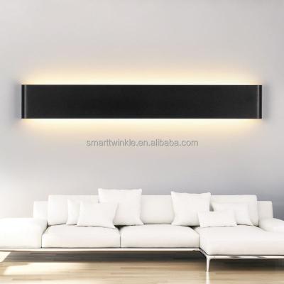 Cina Metal hotel engineering lighting! ! Modern Bathroom Front Mirror Lights LED Wall Lamp 6W 12W 18W Living Room Bedroom Bedside Aisle Lamp in vendita