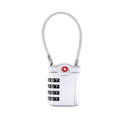 China Baggage High Security 4 Digits TSA Lock 2019 New Design Luggage Lock For Travel for sale