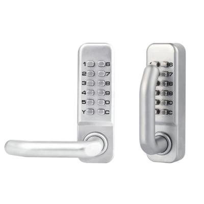 China Indoor& J209S outdoor keyless keypad number combination lock for door with handle mechanical numeric door lock for sale