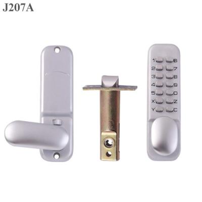 China Indoor& exterior J207A battery did not need code entry waterproof door lock for exterior door for sale