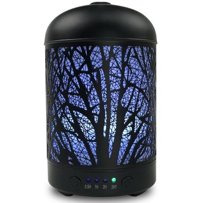 China 2021 New Commercial Metal Iron Art 100ml Humidifier Aroma Essential Oil Diffuser for sale