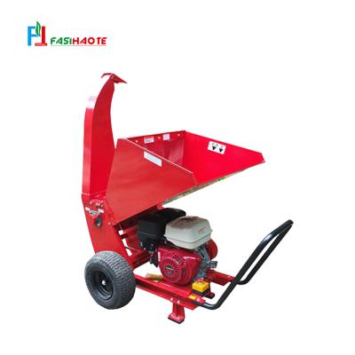 China Chipper-390 Four Stroke Cylinder Configuration Single Twig Wood Chipper 6.5L for sale