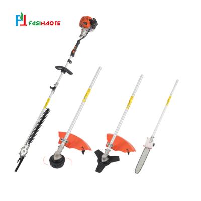 China 25.4cc 0.81kw 4in1 0.75L Multifunctional Desbrozadora Garden Tool Brush Cutter for sale