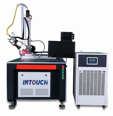 China Aluminum Automatic Continuous Metal Stainless Steel Kettle Fiber Laser Welding Machine for sale